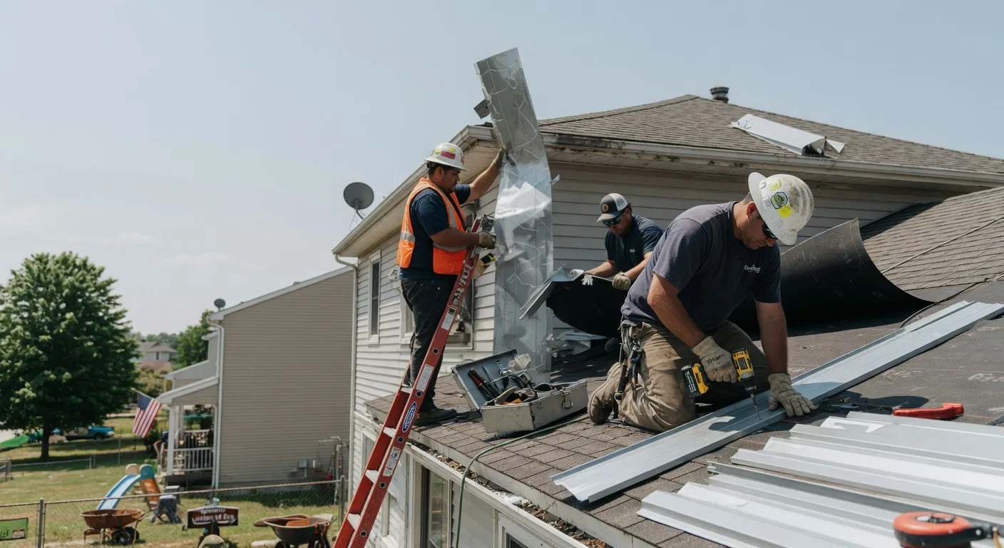 Storm Damage Metal Roof Repair in Fort Ashby, WV